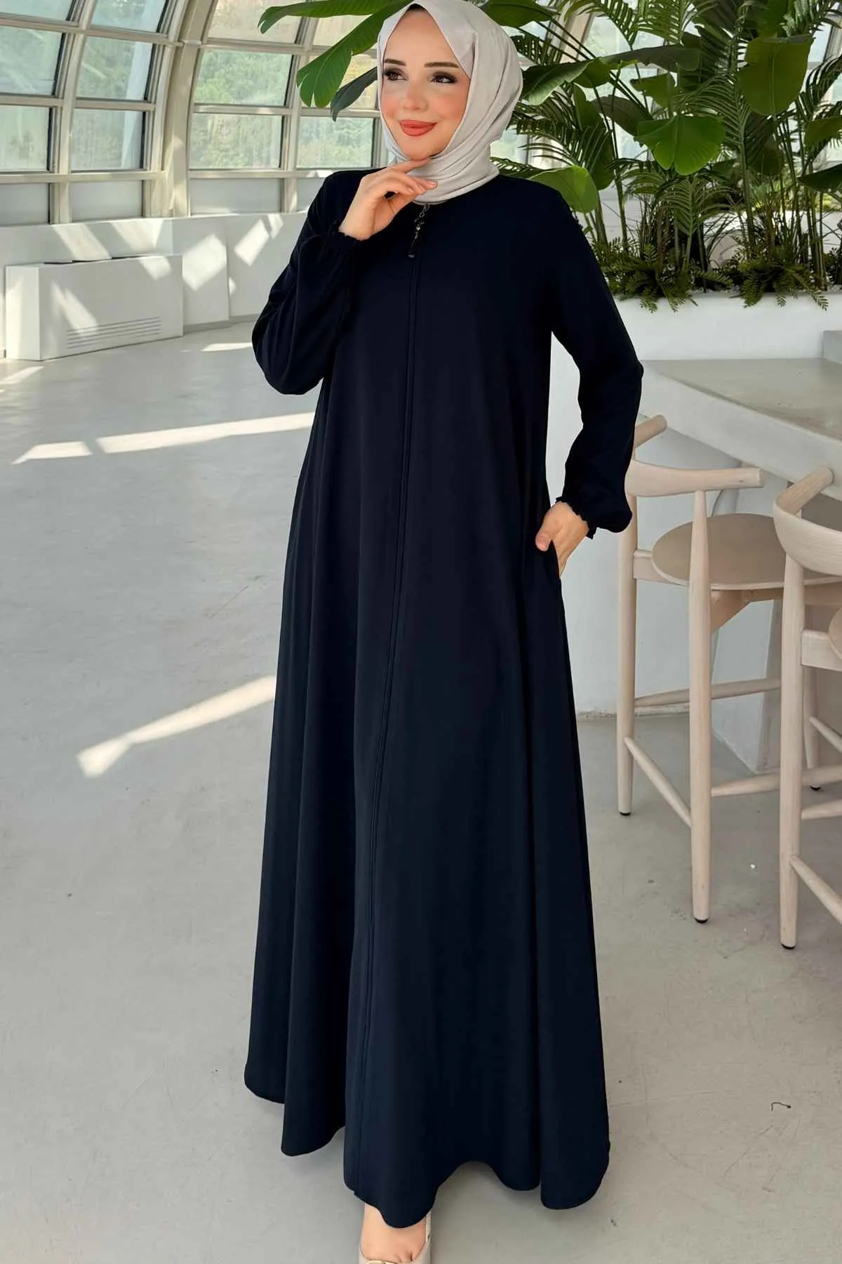 Rabia Mevlana Kesim Ferace1521- Lacivert