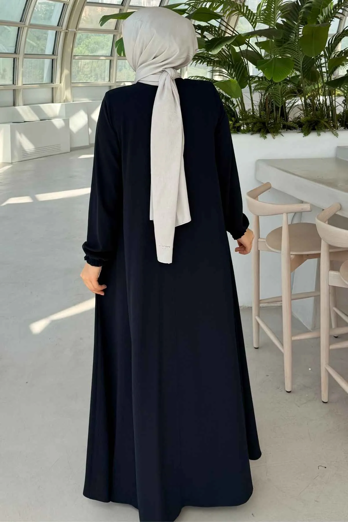 Rabia Mevlana Kesim Ferace1521- Lacivert
